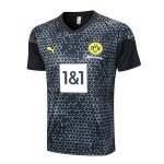 Camiseta Entrenamiento Borussia Dortmund 2024 Gris Negro Camiseta Entrenamiento Borussia Dortmund 2024 Gris Negro