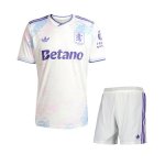 Camiseta Aston Villa Tercera Equipación Niño 2025/2026 Camiseta Aston Villa Tercera Equipación Niño 2025/2026