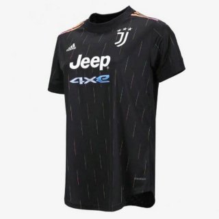 Segunda Equipación Camiseta Juventus Mujer 2021/2022 Negro