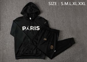 Chandal Con Capucha Paris Saint Germain 2022 Negro Blanco 1