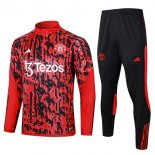 Sudadera De Training Real Madrid 2024 Rojo Negro