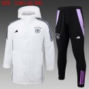 Abrigo Alemania Conjunto Completo 2024/2025 Blanco