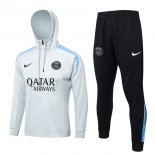 Chandal Con Capucha PSG 2024/2025 Gris 5