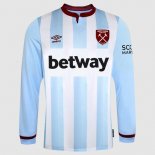 Segunda Equipación Tailandia Camiseta West Ham United ML 2021/2022