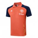 Polo Manchester United 2024/2025 Naranja Azul 2