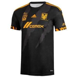 Tercera Equipación Tailandia Camiseta Tigres UANL 2021/2022 Negro