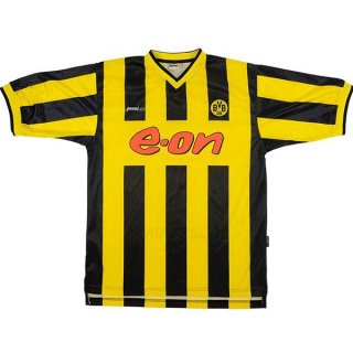 Primera Equipación Tailandia Camiseta Dortmund Retro 2000 Amarillo