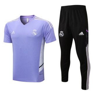 Entrenamiento Real Madrid Conjunto Completo 2022/2023 Purpura