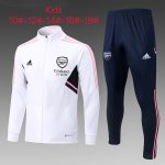 Niños Chandal Arsenal 2023 Blanco Azul Niños Chandal Arsenal 2023 Blanco Azul