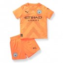 Camiseta Manchester City Portero Niños 2022/2023 Rosa