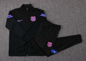 Chandal Barcelona 2022 Negro Rosa