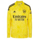 Tailandia Camiseta Arsenal Portero ML 2022/2023 Amarillo