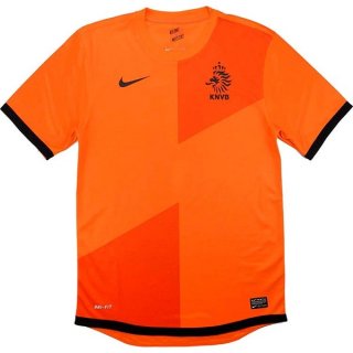 Primera Equipación Tailandia Camiseta Países Bajos Retro 2012 Naranja