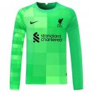 Tailandia Camiseta Liverpool Portero ML 2021/2022 Verde