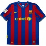 Primera Equipación Tailandia Camiseta Barcelona Retro 2009 2010 Azul Rojo