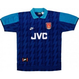 Segunda Equipación Tailandia Camiseta Arsenal Retro 1994 1995 Azul