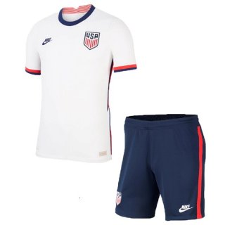 Primera Equipación Camiseta Estados Unidos Niño 2020 Blanco