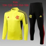 Ninos Chandal Flamengo 2022/2023 Amarillo Negro