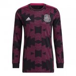 Primera Equipación Tailandia Camiseta Mexico ML 2021 Purpura