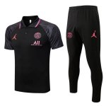 Polo PSG Conjunto Completo 2022/2023 Negro Gris Polo PSG Conjunto Completo 2022/2023 Negro Gris