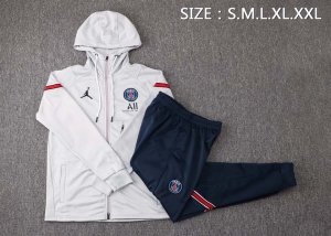 Chandal Con Capucha Paris Saint Germain 2022 Gris