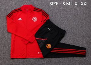 Chandal Manchester United 2023 Rojo Negro