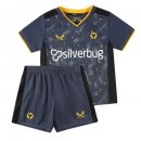 Segunda Equipación Camiseta Wolves Niño 2021/2022