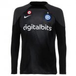 Tailandia Camiseta Inter Milan Portero 2022/2023 Negro