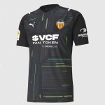 Tailandia Camiseta Valencia Portero 2021/2022 Negro Tailandia Camiseta Valencia Portero 2021/2022 Negro