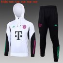 Ninos Sudadera Con Capucha Bayern Munich 2024 Blanco 2