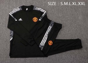 Sudadera De Training Manchester United 2022 Negro