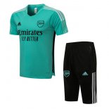 Camiseta Entrenamiento Arsenal Conjunto Completo 2022 Verde