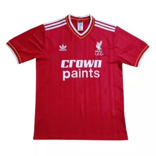 Primera Equipación Tailandia Camiseta Liverpool Retro 1984 1985 Rojo