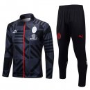 Chandal AC Milan 2023/2024 Gris Rojo