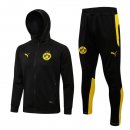 Chandal Con Capucha Borussia Dortmund 2022/2023 Negro Amarillo