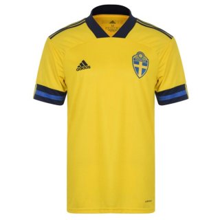 Primera Equipación Camiseta Suecia 2020 Amarillo