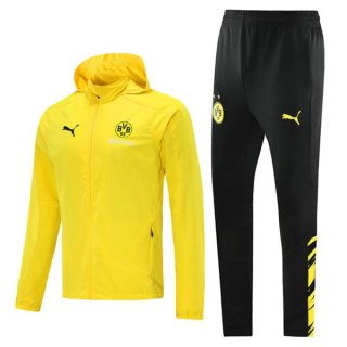 Rompevientos Dortmund Conjunto Completo 2021/2022 Amarillo Negro