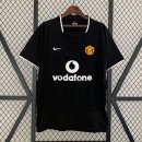 Tailandia Camiseta Manchester United Segunda Equipación Retro 2003 2004