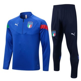 Sudadera De Training Italia 2022/2023 Azul