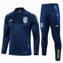 Sudadera De Training Italia 2024/2025 Azul 3