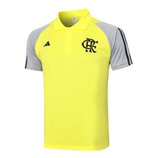 Polo Flamengo 2024/2025 Amarillo Gris 2