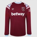 Tailandia Camiseta West Ham United Primera Equipación ML 2022/2023