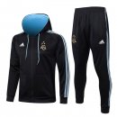 Chandal Con Capucha Argentina 2022/2023 Negro