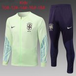 Ninos Chandal Brasil 2022/2023 Verde Purpura