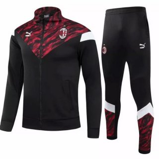 Chandal AC Milan 2021/2022 Negro Rojo