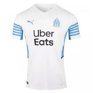 Primera Equipación Tailandia Camiseta Marsella 2021/2022 Blanco