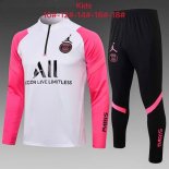 Niños Chandal Paris Saint Germain 2022 Rosa Blanco