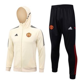 Chandal Con Capucha Manchester United 2023/2024 Amarillo