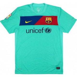 Segunda Equipación Tailandia Camiseta Barcelona Retro 2010 2011 Verde