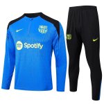 Sudadera De Training Barcelona 2024/2025 Azul Sudadera De Training Barcelona 2024/2025 Azul